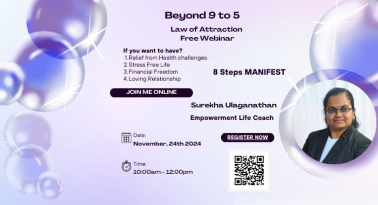 livesession | Beyond 9 to 5 - 𝗨𝗻𝗳𝗼𝗹𝗱 𝗬𝗼𝘂𝗿 𝗣𝗼𝘄𝗲𝗿 𝘄𝗶𝘁𝗵 𝗟𝗮𝘄 𝗼𝗳 𝗔𝘁𝘁𝗿𝗮𝗰𝘁𝗶𝗼𝗻 𝗦𝗲𝗰𝗿𝗲𝘁𝘀 𝗮𝗻𝗱 𝗠𝗮𝗻𝗶𝗳𝗲𝘀𝘁 𝘆𝗼𝘂𝗿 𝗗𝗿𝗲𝗮𝗺𝘀